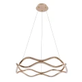 VAVE lampa wisząca patynowy 28W LED 3000K maskownica biała ŚREDNICA 50CM 34-35653 Candellux