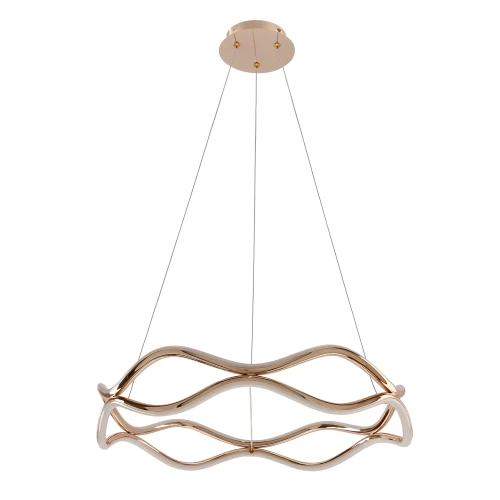 VAVE lampa wisząca patynowy 28W LED 3000K maskownica biała ŚREDNICA 50CM 34-35653 Candellux