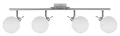 Ghost lampa sufitowa satynowy 4x40w g9 klosz biały 94-01504 Candellux