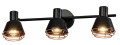 Neria lampa sufitowa listwa czarny 3x40w e14 klosz miedziany 93-82572 Candellux