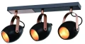 Anica lampa sufitowa listwa czarny 3x40w e14 odbłyśnik złoty 93-82589 Candellux