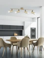 Colly lampa sufitowa mosiądz 4x15w gu10 klosz mosiądz 94-01740 Candellux