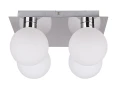 Oden lampa sufitowa chromowy 4x40w g9 klosz biały 98-03256 Candellux