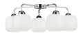 CROMADO lampa sufitowa chromowy 5x60W E27 klosz biały 98-49575 Candellux