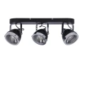 Crazy lampa sufitowa listwa czarny 3x15w gu10 klosz bezbarwny 93-13316 Candellux