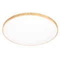 TENS lampa sufitowa plafon drew. 48W LED 3000/4000/6000K 59cm klosz biały, pilot 16-33949 Candellux