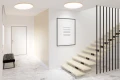 TENS lampa sufitowa plafon drew. 48W LED 3000/4000/6000K 59cm klosz biały, pilot 16-33949 Candellux