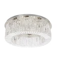 MARANGA lampa sufitowa plafon chromowy 10x10W E14 kryształy bezbarwne 18-33338 Candellux