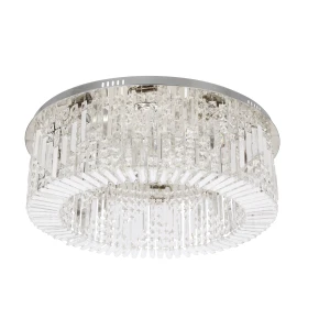 MARANGA lampa sufitowa plafon chromowy 10x10W E14 kryształy bezbarwne 18-33338 Candellux