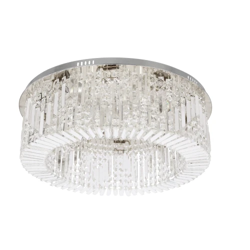 MARANGA lampa sufitowa plafon chromowy 10x10W E14 kryształy bezbarwne 18-33338 Candellux