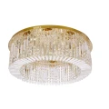 MARANGA lampa sufitowa plafon złoty 10x10W E14 kryształy bezbarwne 18-33345 Candellux