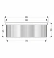 MARANGA lampa sufitowa plafon złoty 10x10W E14 kryształy bezbarwne 18-33345 Candellux