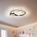 ASTRE lampa sufit. plafon brązowy+biały 36W LED 3000-6500K klosz biały z pilotem 14-35752 Candellux
