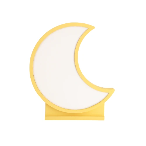 Moon lampa stołowa 12w led 3000k iq kids złoty 41-10599 Candellux