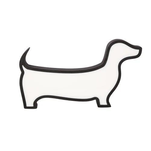 Dog lampa stołowa 12w led 3000k iq kids czarny 41-10643 Candellux