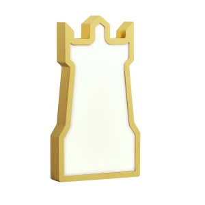 TOWER LAMPA STOŁOWA 11W LED 3000K IQ KIDS ZŁOTY 41-27238 Candellux