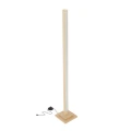 ALSET LAMPA PODŁOGOWA DREWNO BUK + SREBRNY 1X8W LED 4000  51-06202 Candellux