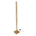 ALSET LAMPA PODŁOGOWA DREWNO DĄB + CZARNY 1X18W LED 4000  51-06219 Candellux