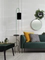 RAVELLO LAMPA PODŁOGOWA CZARNY+ZIELONY 1X40W E14 ABAŻUR CZARNY 51-00064 Candellux