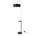 IMPACT LAMPA PODŁOGOWA CZARNY+ZŁOTY MATOWY 1X40W E27 ABAŻUR CZARNY 51-00026 Candellux