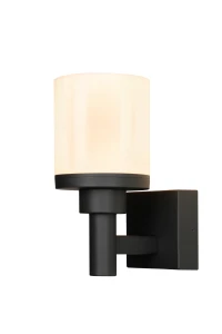 Saponia lampa ogrodowa kinkiet górny 17,8x25cmczarny 12W LED IP65 21-32386 Candellux