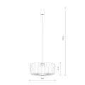 Lampa wisząca KENAI C Szałwiowy 12230 Nowodvorski
