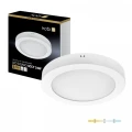 Plafon okrągły biały 22,6cm LED 24W do przedpokoju, wybór barwy 3CCT KOBI