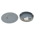 Kinkiet RING LED M 10W Szary błękit LED 130lm 3000K Ø25cm 12665 Nowodvorski