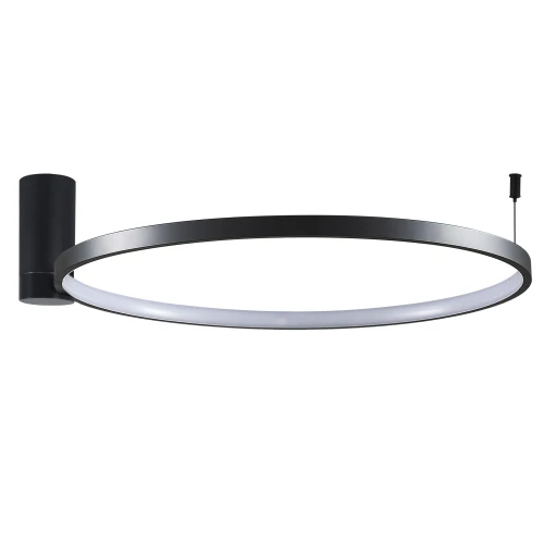 Lampa ścienno sufitowa Sanico Goldlux NOEMI LED 20W 50cm 4000K czarna IP20 – 329134 Goldlux