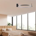 Lampa ścienno sufitowa Sanico Goldlux NOEMI LED 20W 50cm 4000K czarna IP20 – 329134 Goldlux