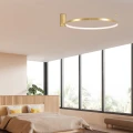 Lampa ścienno sufitowa Sanico Goldlux LED NOEMI 20W 50cm 4000K złota IP20 – 329141 Goldlux