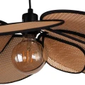 Sanico Goldlux lampa wisząca TOBAGO 1xE27 60cm naturalna beżowa w stylu boho IP20 – 331182 Goldlux