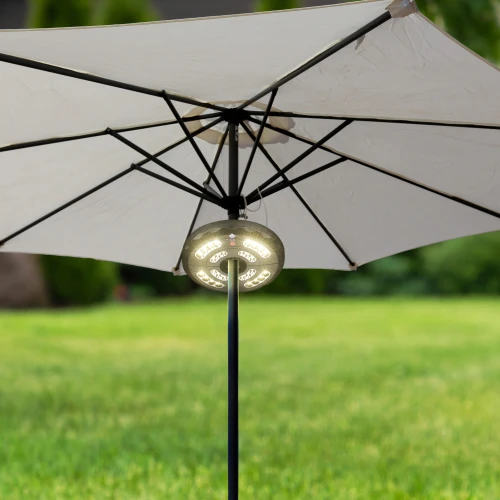 Sanico Goldlux lampa LED BIRRA pod parasol ogrodowy 4000K USB C IP44 – 330253 Goldlux