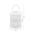 Sanico Goldlux lampa solarna LED FASCINO latarenka 25cm IP44 – 330215 Goldlux