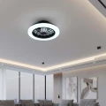 Plafon LED z wentylatorem i pilotem GHANA 24W 3000-6500K Goldlux