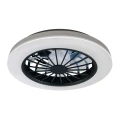 Plafon LED z wentylatorem i pilotem GHANA 24W 3000-6500K Goldlux