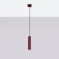 Lampa wisząca KARBON 1 burgund SL.1918 SOLLUX