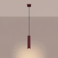 Lampa wisząca KARBON 1 burgund SL.1918 SOLLUX