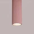 Lampa wisząca KARBON 1 różowa SL.1931 SOLLUX