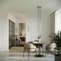Lampa wisząca PASTELO 2 taupe SL.2118 SOLLUX
