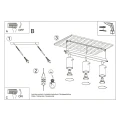 Plafon RING 3L burgund SL.2161 SOLLUX