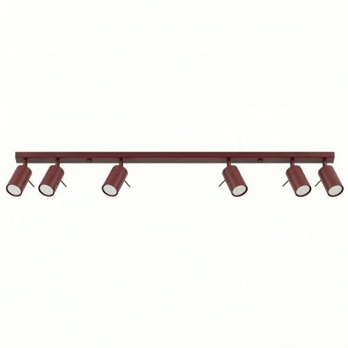 Plafon RING 6L burgund SL.2164 SOLLUX
