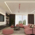 Plafon RING 2 różowy SL.2172 SOLLUX