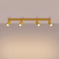 Plafon RING 4L żółty SL.2187 SOLLUX