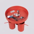 Plafon RING 3P czerwony SL.2192 SOLLUX