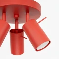 Plafon RING 3P czerwony SL.2192 SOLLUX