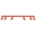 Plafon RING 6L czerwony SL.2194 SOLLUX