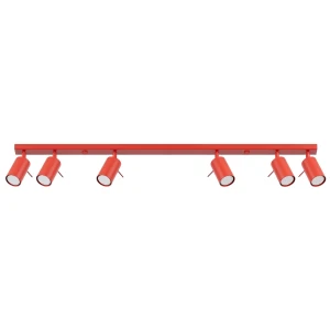 Plafon RING 6L czerwony SL.2194 SOLLUX