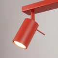 Plafon RING 6L czerwony SL.2194 SOLLUX