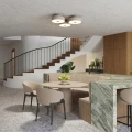 Plafon OMIQ taupe SL.2279 SOLLUX